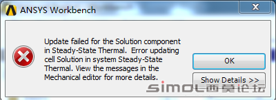 ansys温度场出现的错误提示