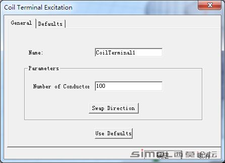 coil Terminal设置