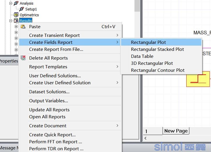 存在Create Fields Report