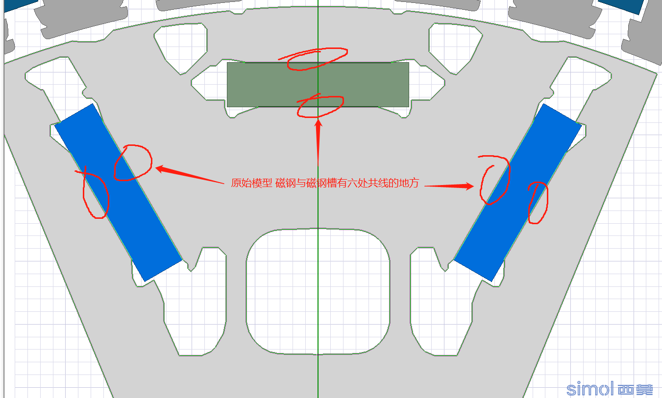 问题2：Maxwell模型导入后之后出现磁钢消失的问题